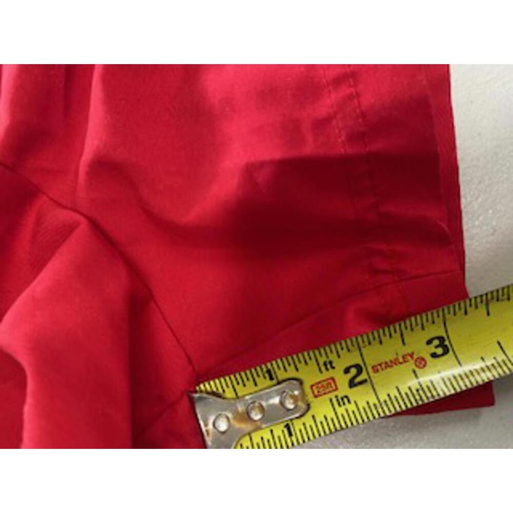 Big Flirt Red Satin Shorts - Picture 6 of 7